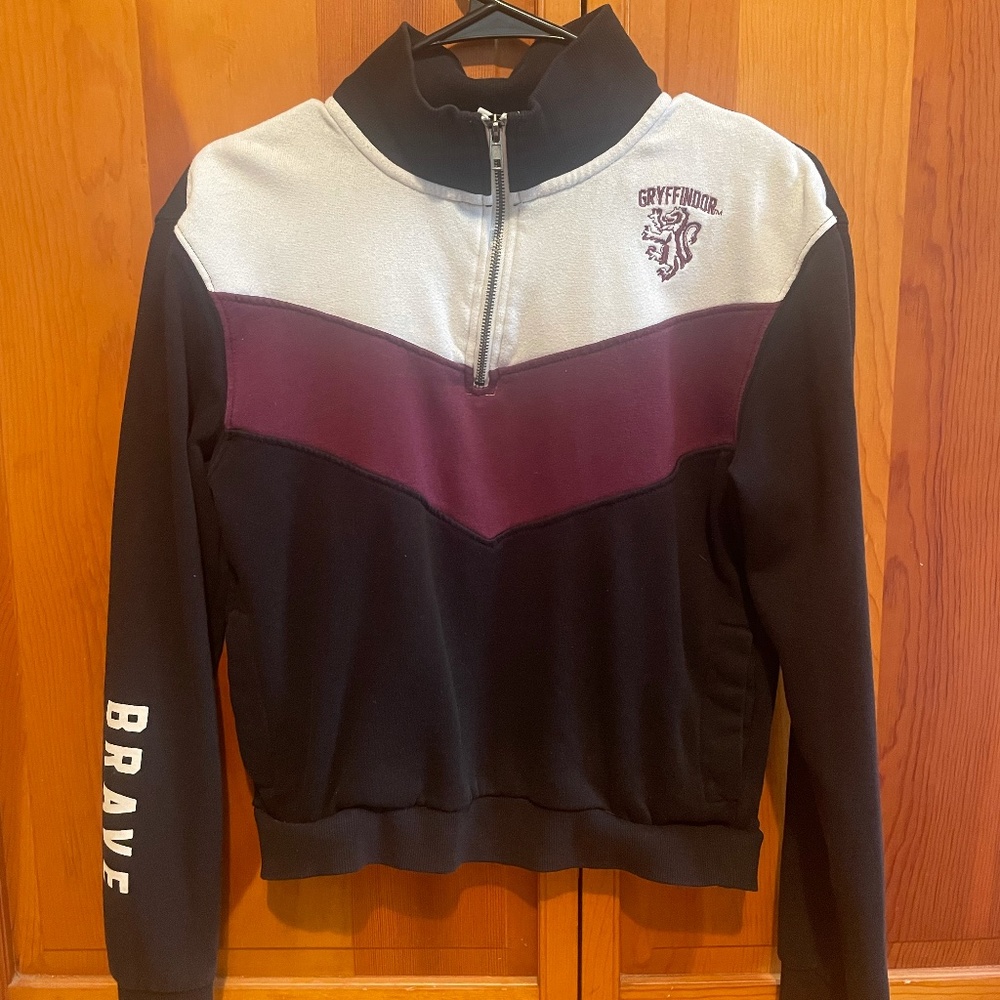 XS Harry Potter Griffindor Half-Zip